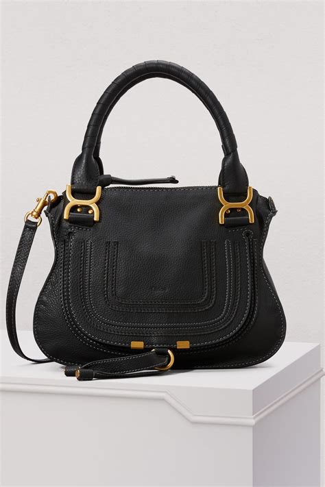 chloe handbags black|chloe make up bag.